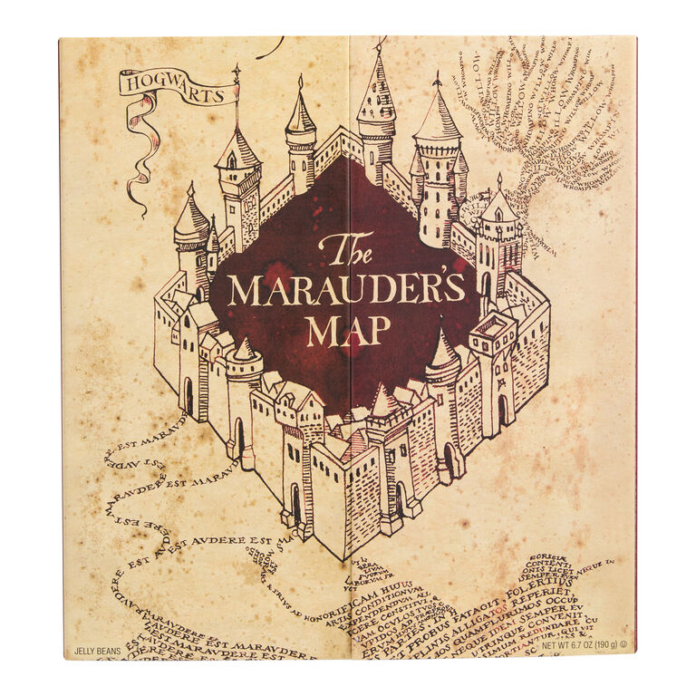 Jelly Belly Harry Potter Marauder's Map Advent Calendar 6 x 192g