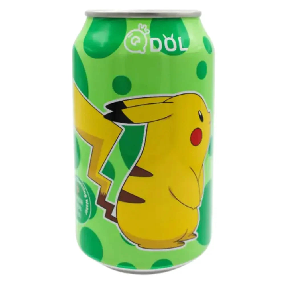 QDOL Pokemon Pikachu Sparking Water Lime 24 x 330ml DDM 2024-05