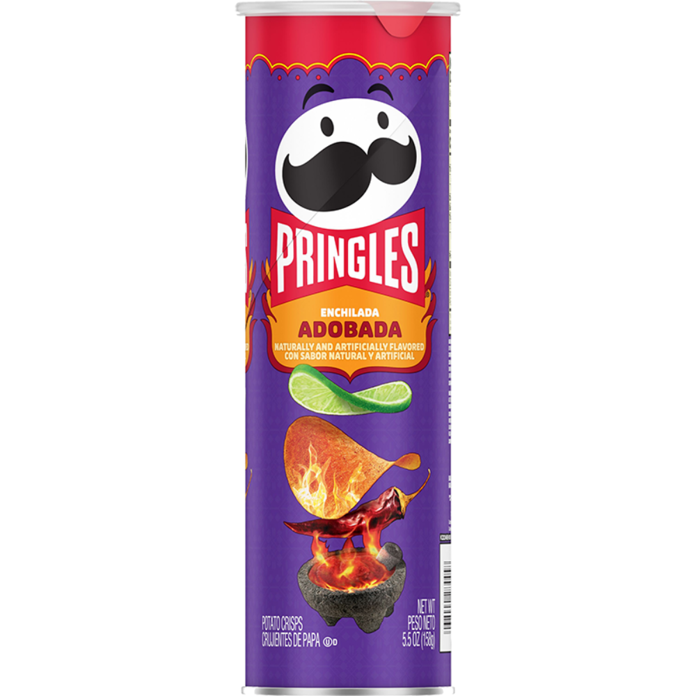 Pringles Adobada Enchilada Chips 14 x 158g