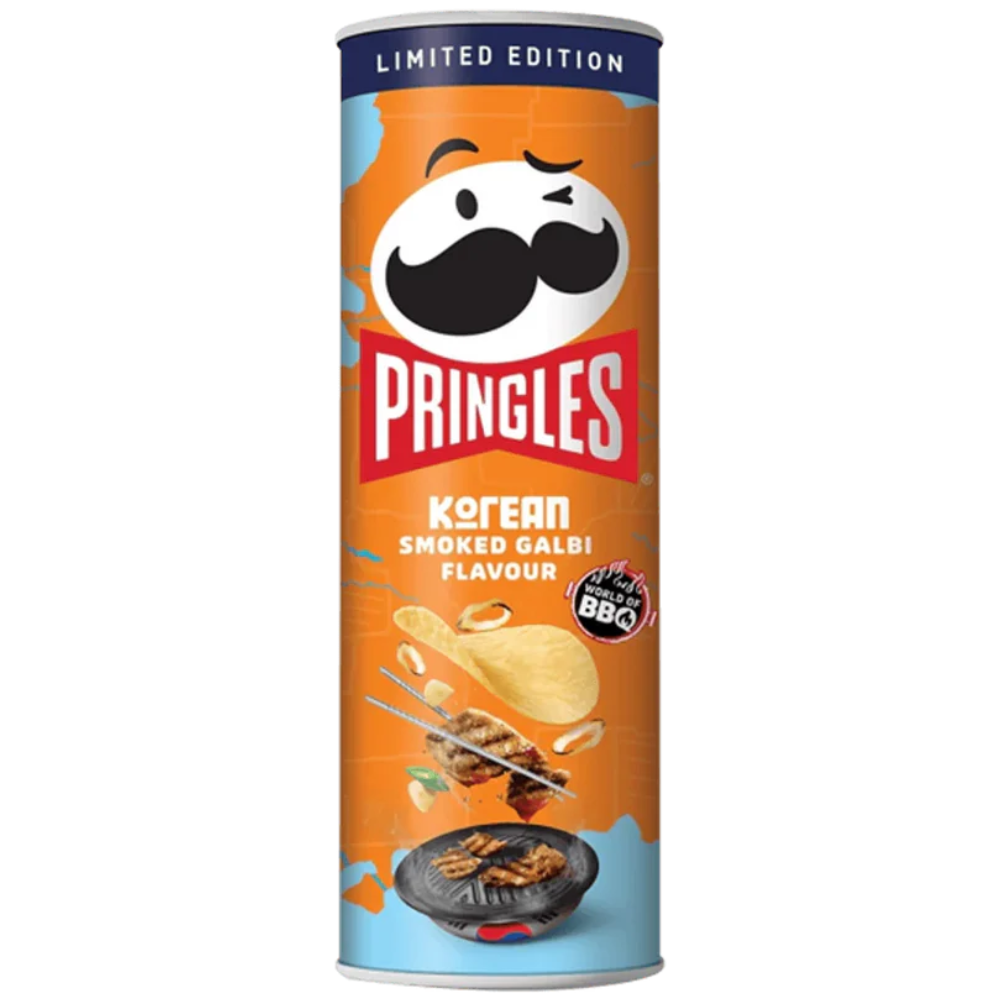 Pringles Koreaanse op houtskool gegrilde ribben 12 x 100 g