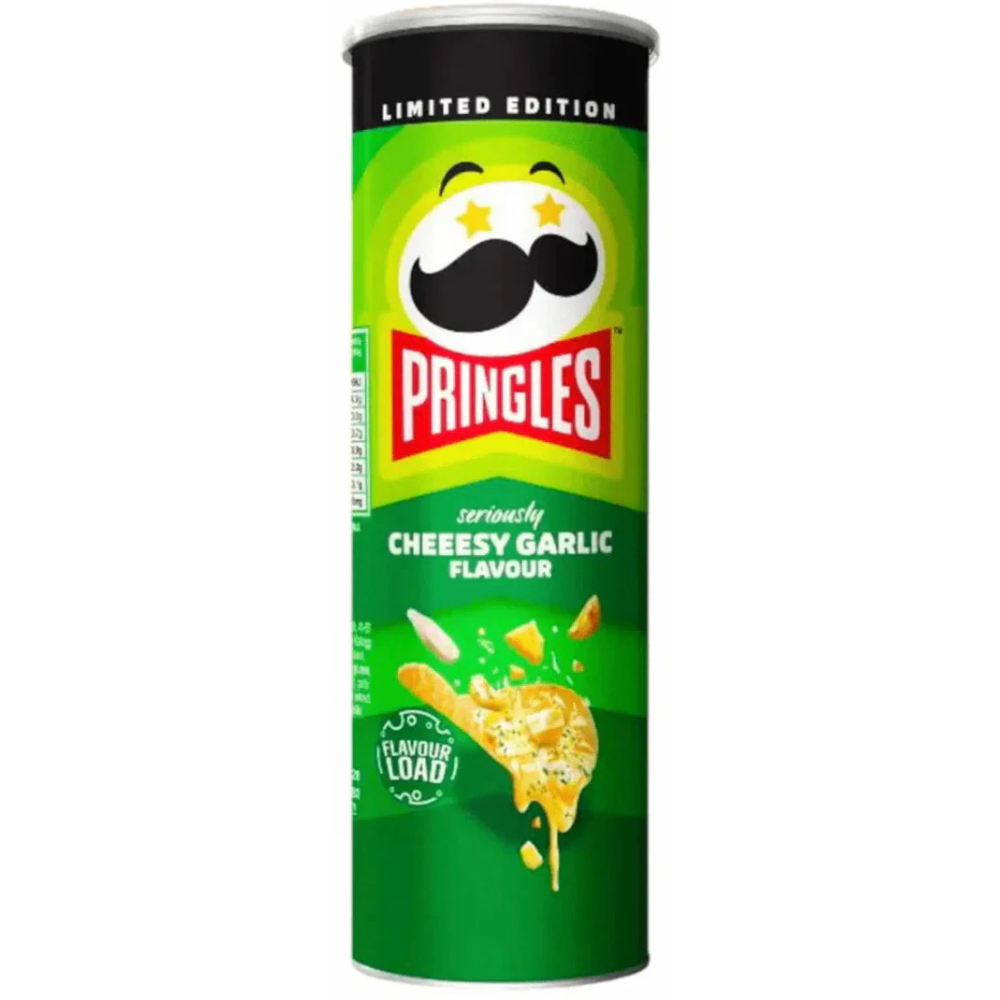 Pringles Rijke Cheesy Knoflook 12 x 102 g