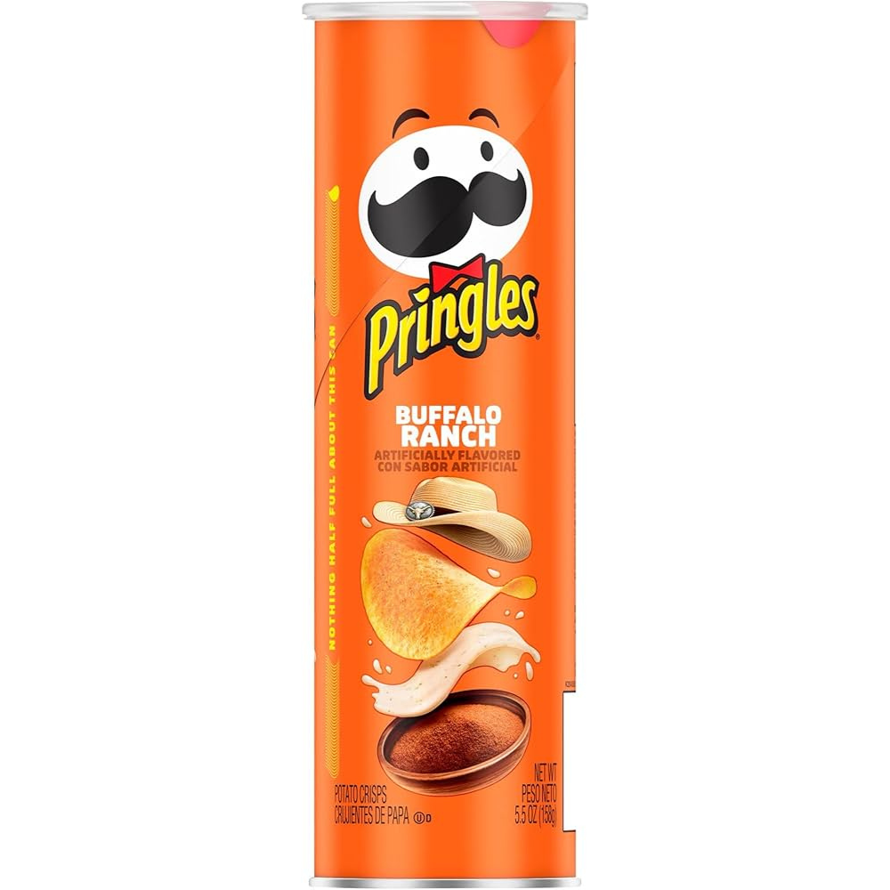 Pringles Chips Buffalo Ranch 14 x 156g