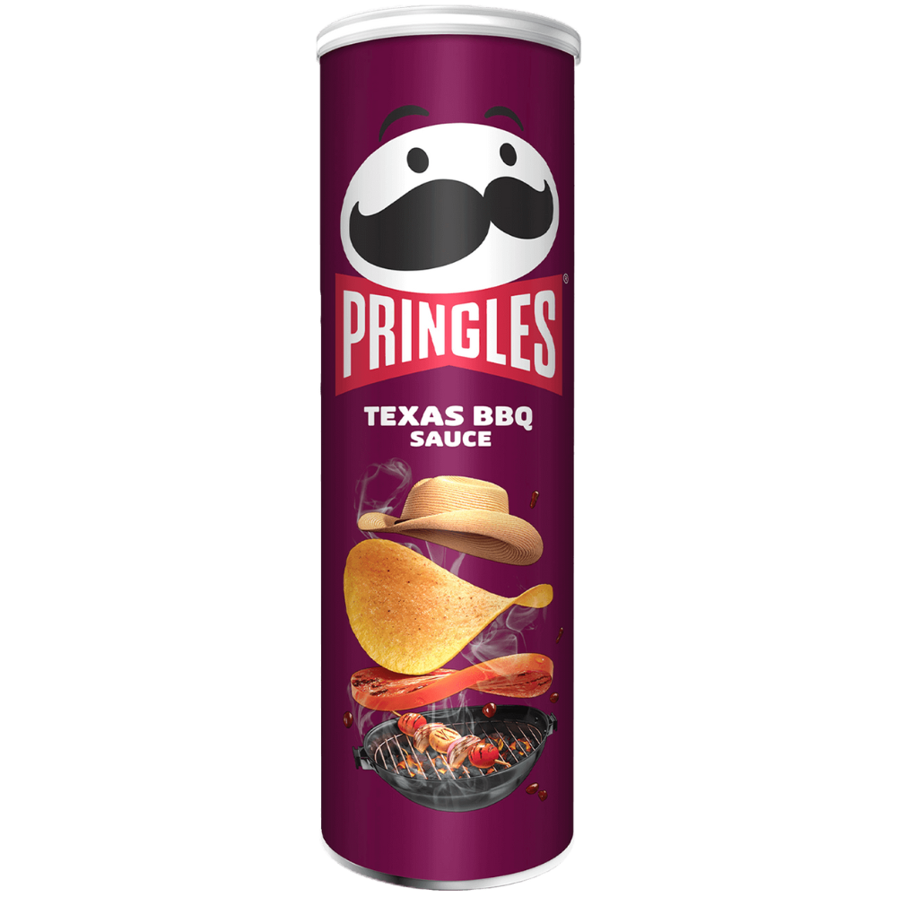 Pringles Chips BBQ 14 x 156g DDM 2025-05