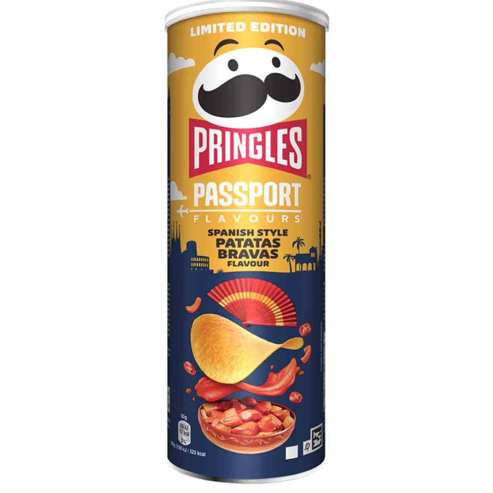 Pringles Chips Passport Spanish Style Patatas Bravas 19 x 165g