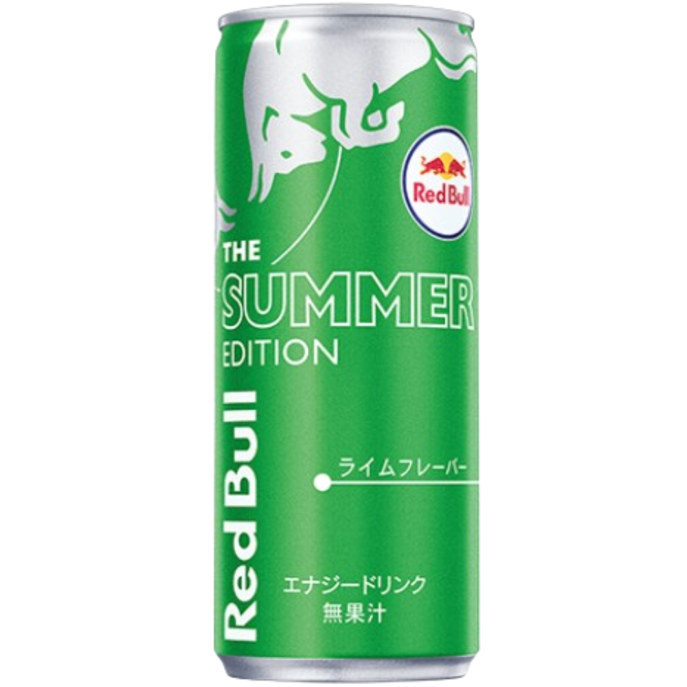 Red Bull Energy Drink Japan Summer Edition Lime 24 x 250ml DDM 2025-02