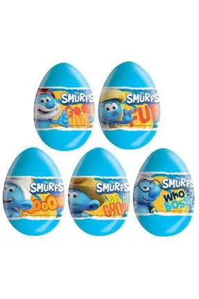 Zaini The Smurfs Surprise Chocolate Egg 24 x 20g