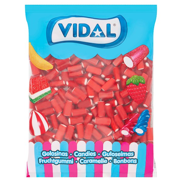 Vidal Mini Pencils Strawberry 12 x 1kg