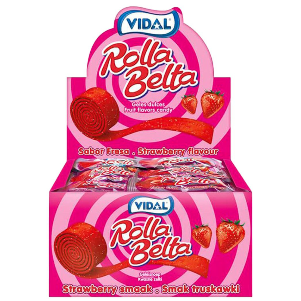 Vidal Rolla Belta Strawberry 1 x 24pc