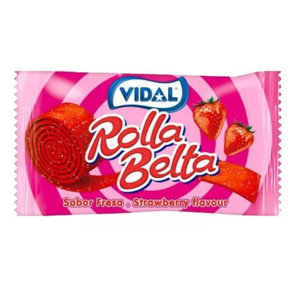 Vidal Rolla Belta Strawberry 1 x 24pc