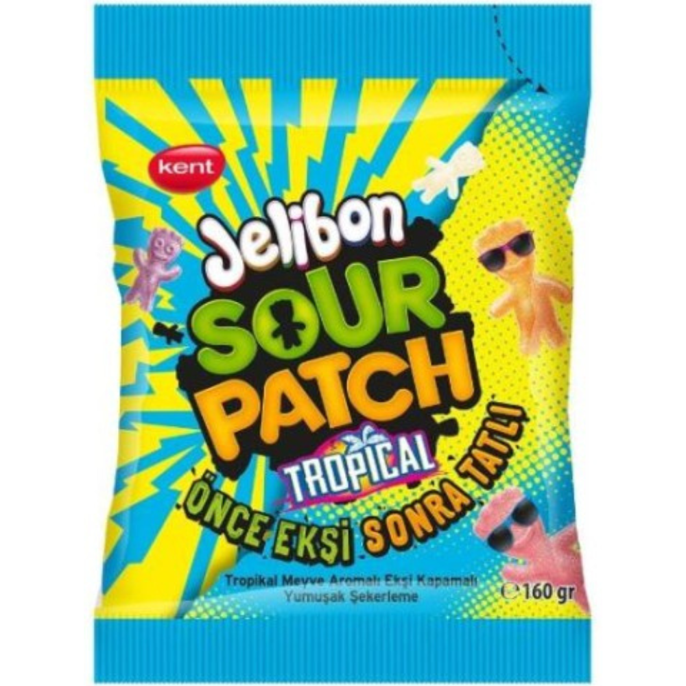 Jelibon Sour Patch Tropical 24 x 80g