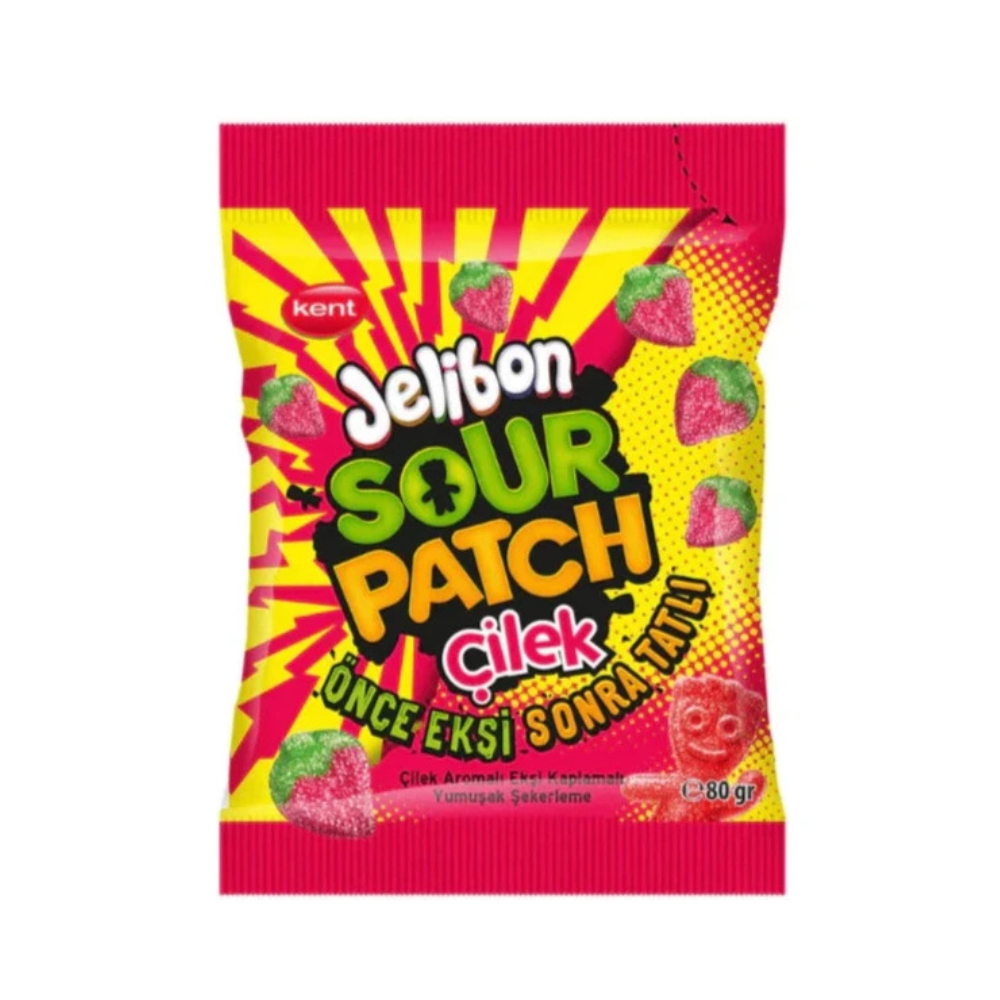 Jelibon Sour Patch Strawberry 24 x 80g