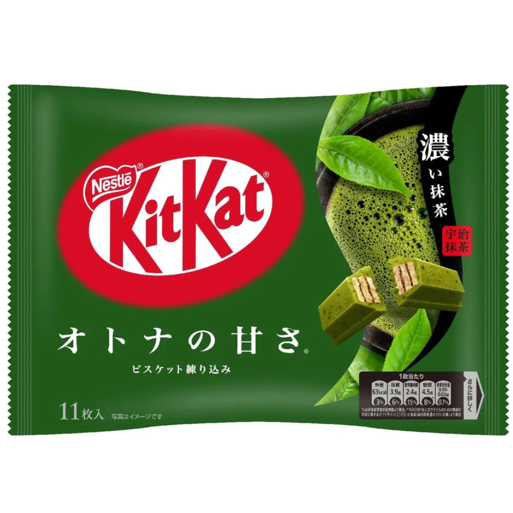 Kit Kat Mini 11 Pieces Double Matcha 24 x 124g