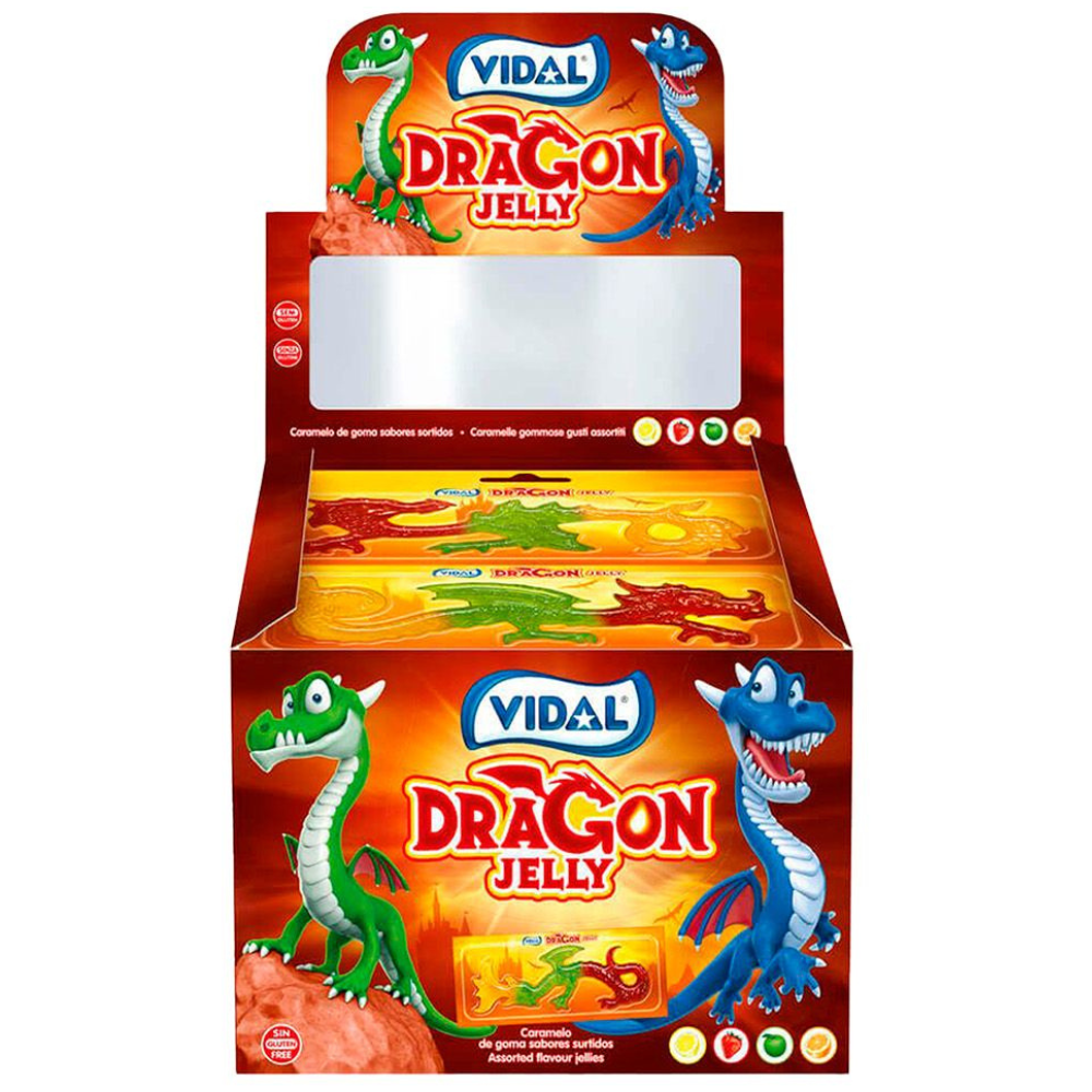 Vidal Dragon Jelly 22 x 33g