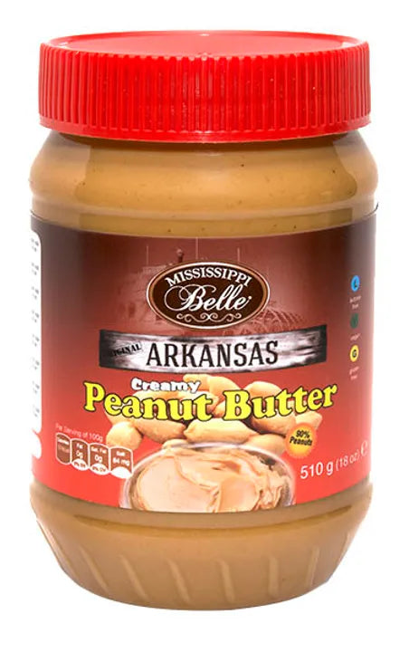 Mississippi Belle Peanut Butter Creamy 12 x 510g