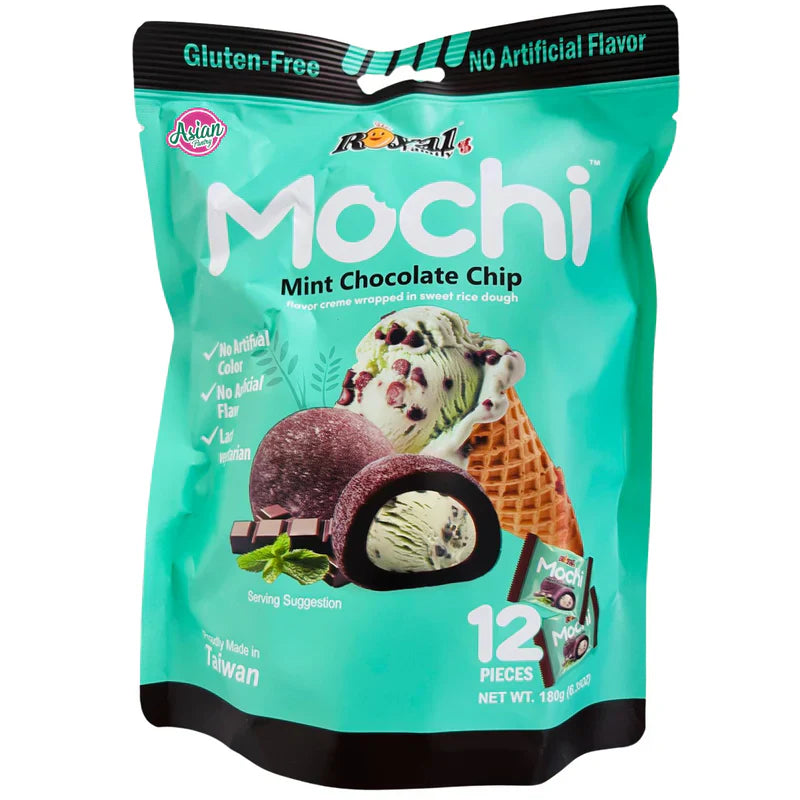 Royal Family Mochi Mint Chocolate Chip 12 x 180g