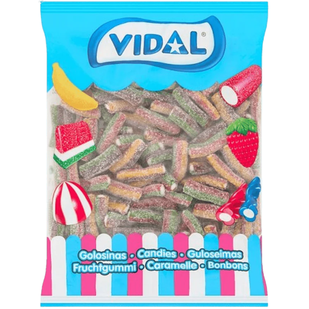 Vidal Mini Sour Pencils Rainbow 6 x 2kg