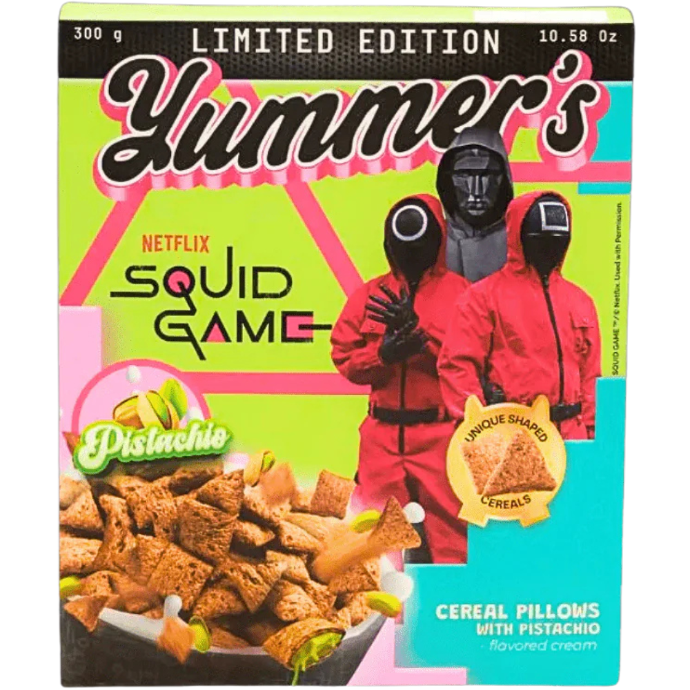 Yummer's Squid Game Cereal With Pistachio 12 x 300g