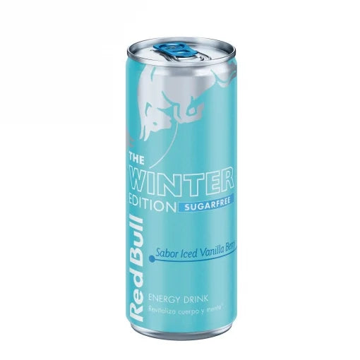 Red Bull Energy Drink Winter Edition Sugarfree Iced Vanilla Berry 24 x 250ml