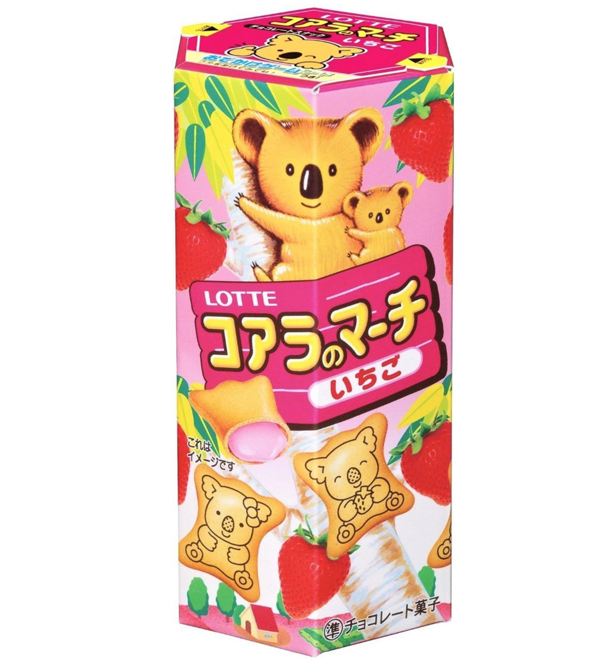 Lotte Koala No March Strawberry 10 x 48g