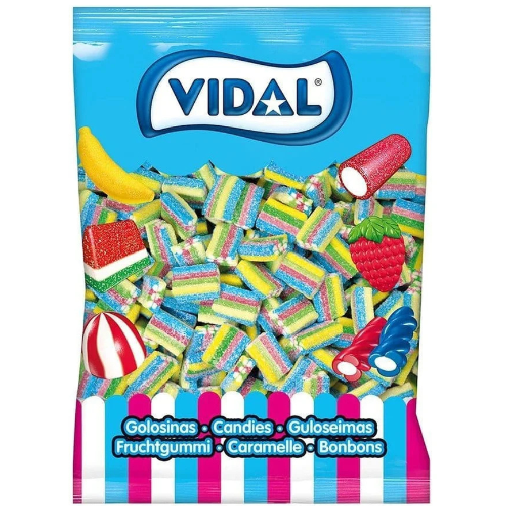 Vidal Sour Bricks Rainbow 6 x 250pc