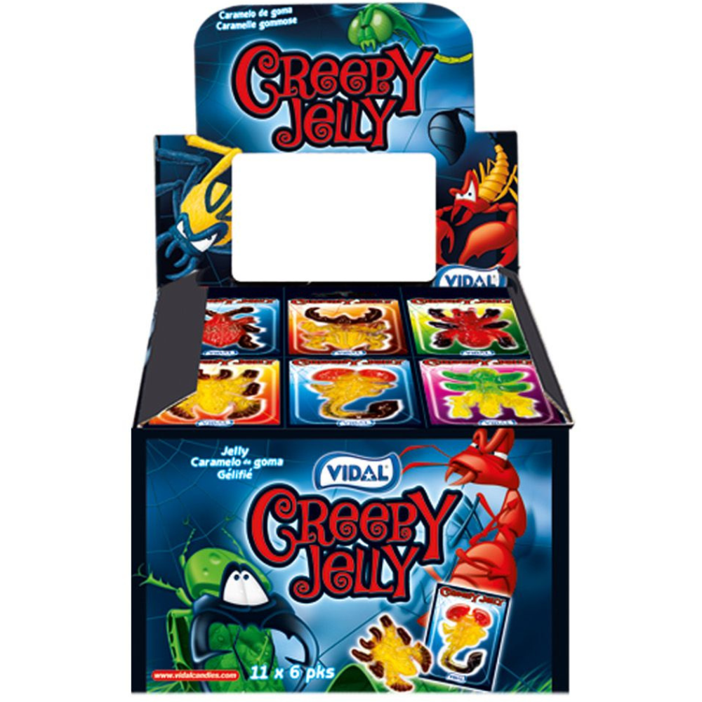 Vidal Creepy Jelly 66 x 11g