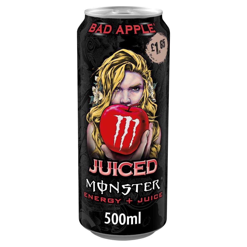 Monster UK Energy Bad Apple 12 x 500ml