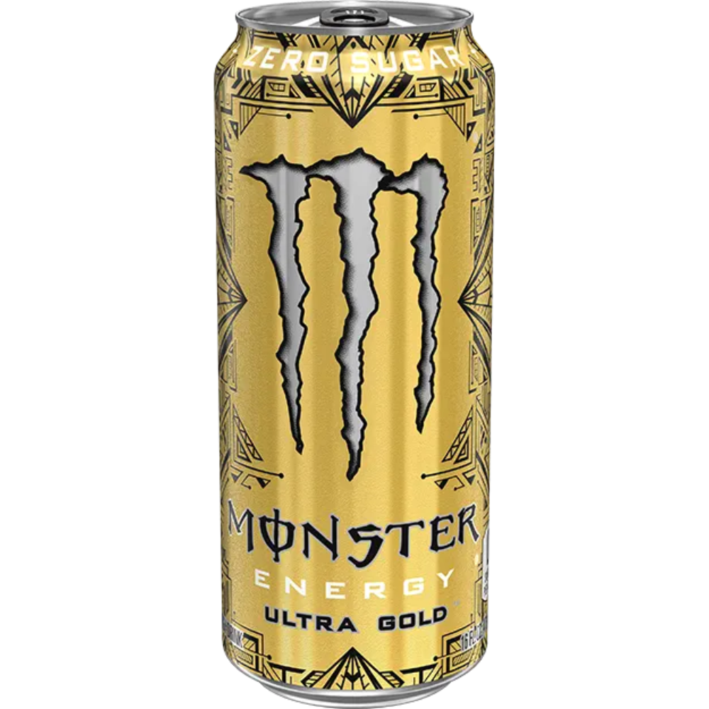 Monster Ultra Gold Pineapple Zero Sugar 12 x 500ml