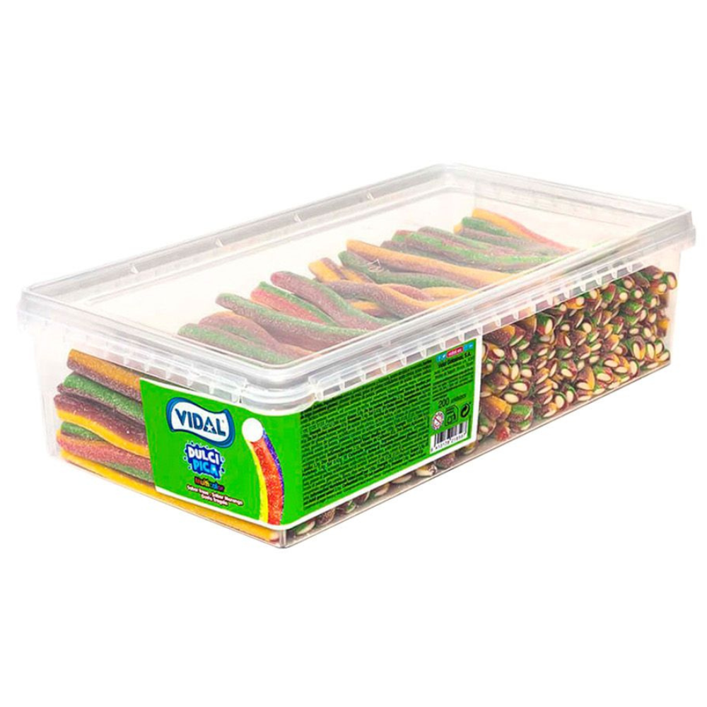 Vidal Sour Pencils Rainbow 6 x 200pc