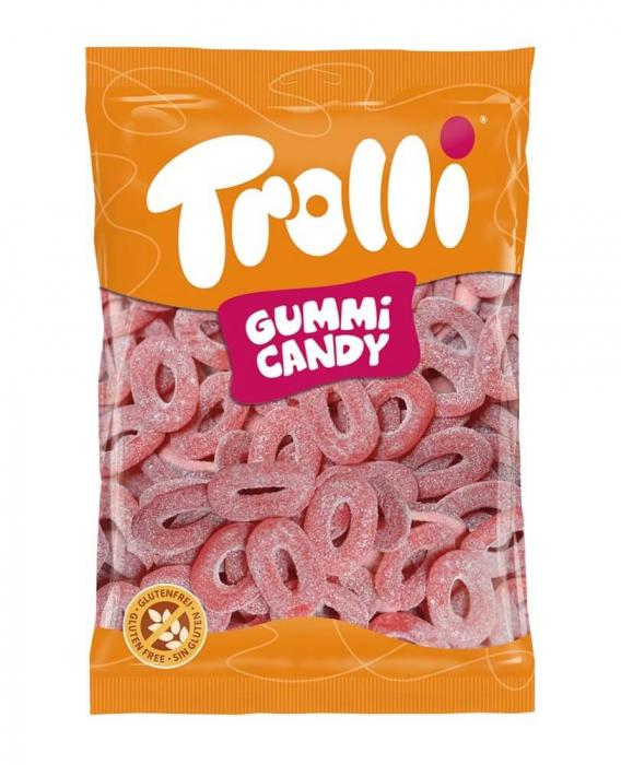 Trolli Anneaux fruits rouges 6 x 1kg