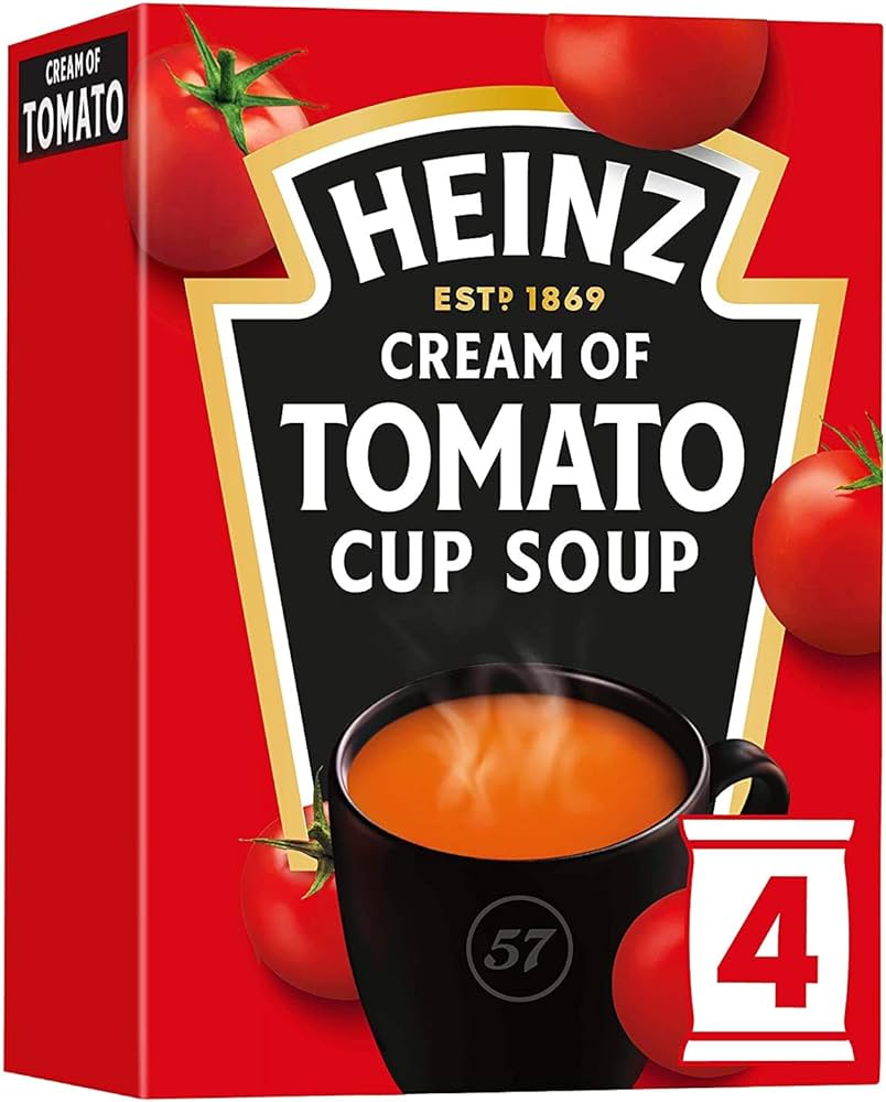 Heinz Cup Soup Cream Of Tomato 6 x 88g