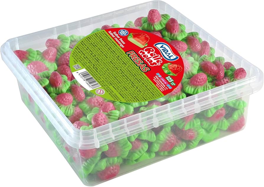 Vidal Jelly Filled Strawberry 1 x 150pc