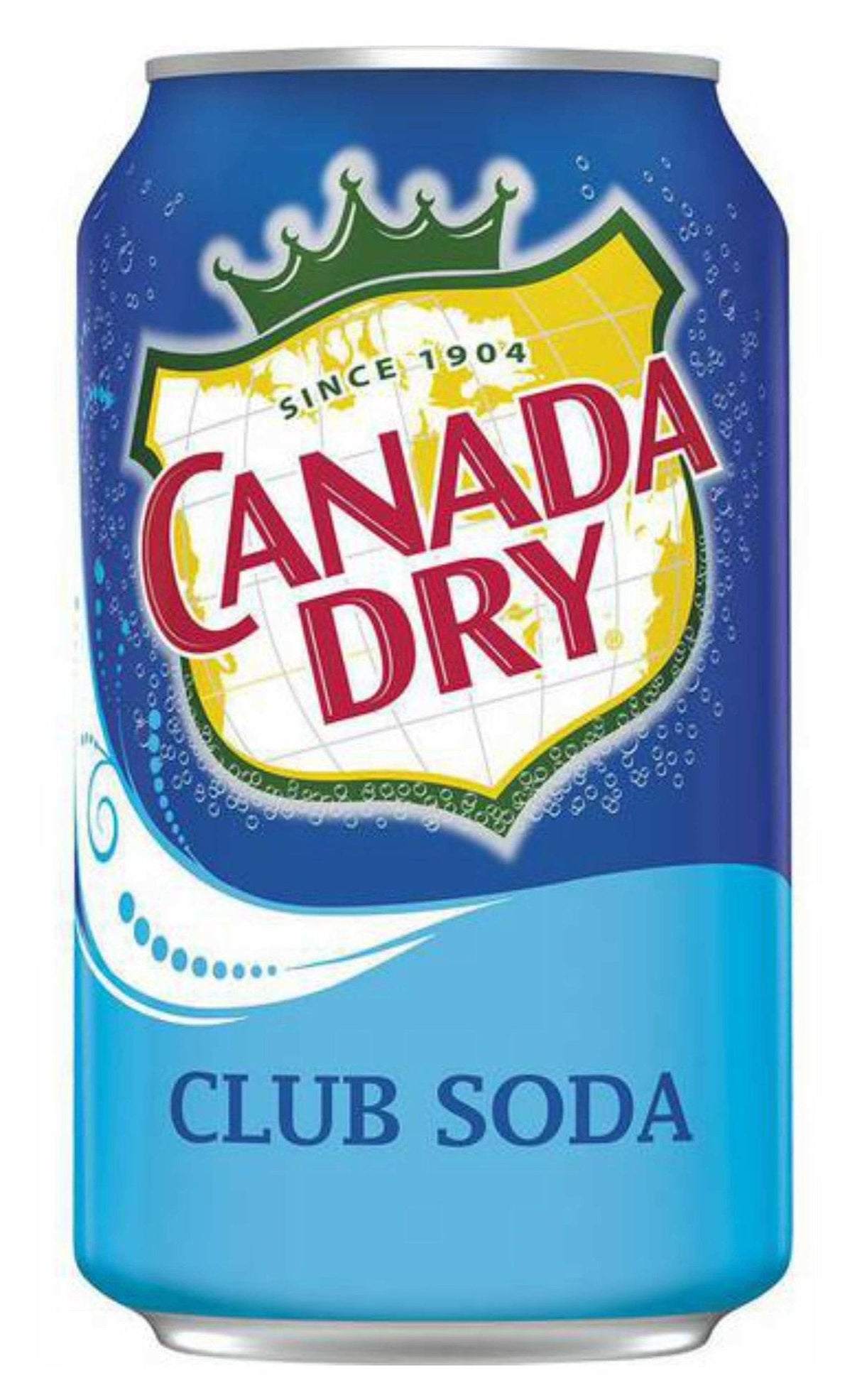 Canada Dry Club Soda 12 x 355ml DDM 2025-04