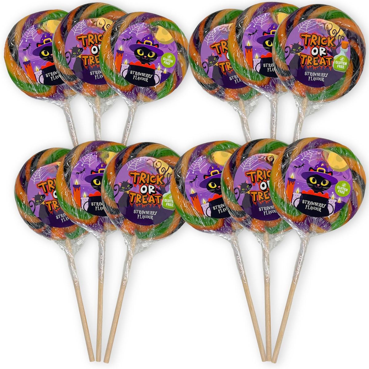 Trick Or Treat Lollipop 12 x 80g