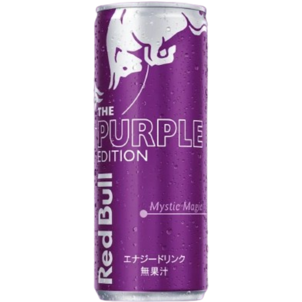 Red Bull Energy Drink Japan Purple Mystic Grape 24 x 250ml DDM 2025-04