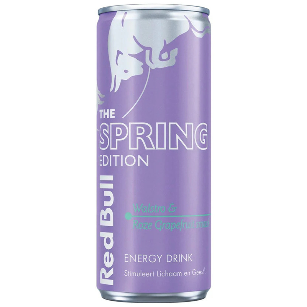 Red Bull Energy Drink Spring Edition Woodruff & Pink Grapefruit 12 x 250ml