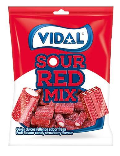 Vidal Mix Sour Red 14 x 90g