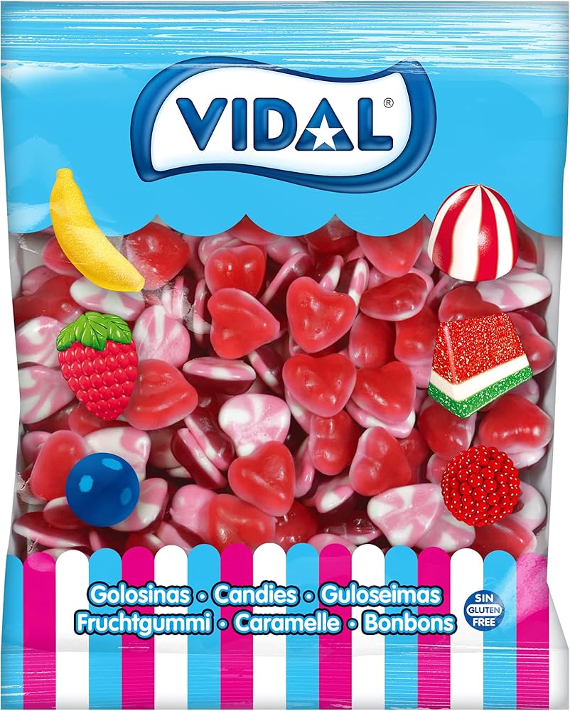 Vidal Twist Hearts 12 x 1kg