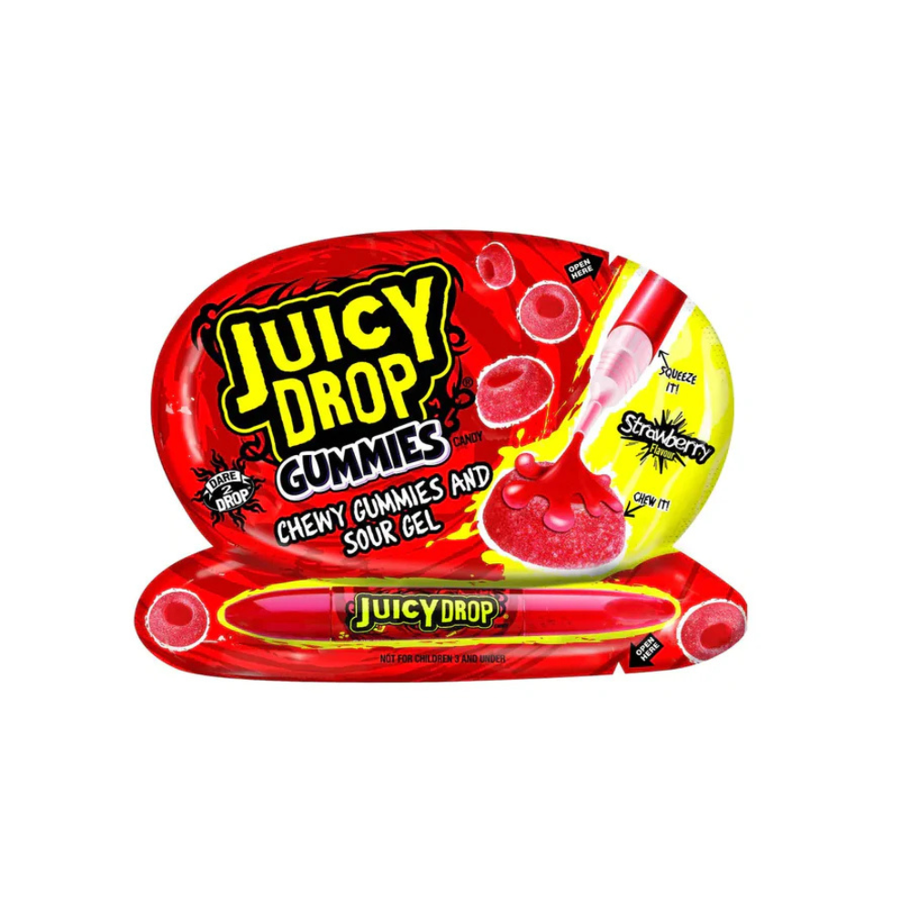 Juicy Drop Gummies Sour Gel 12 x 57g