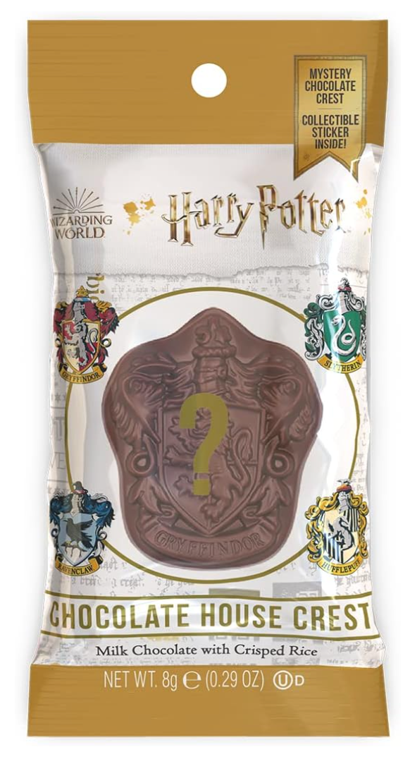 Jelly Belly Beans Harry Potter House Crest Chocolate 24 x 8g