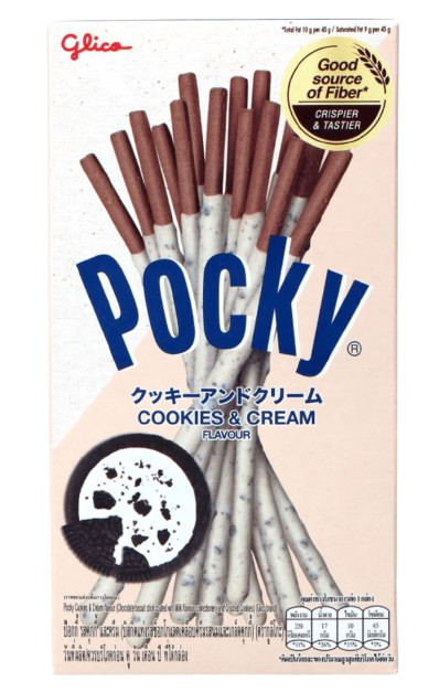 Pocky Cookies & Cream 10 x 40g