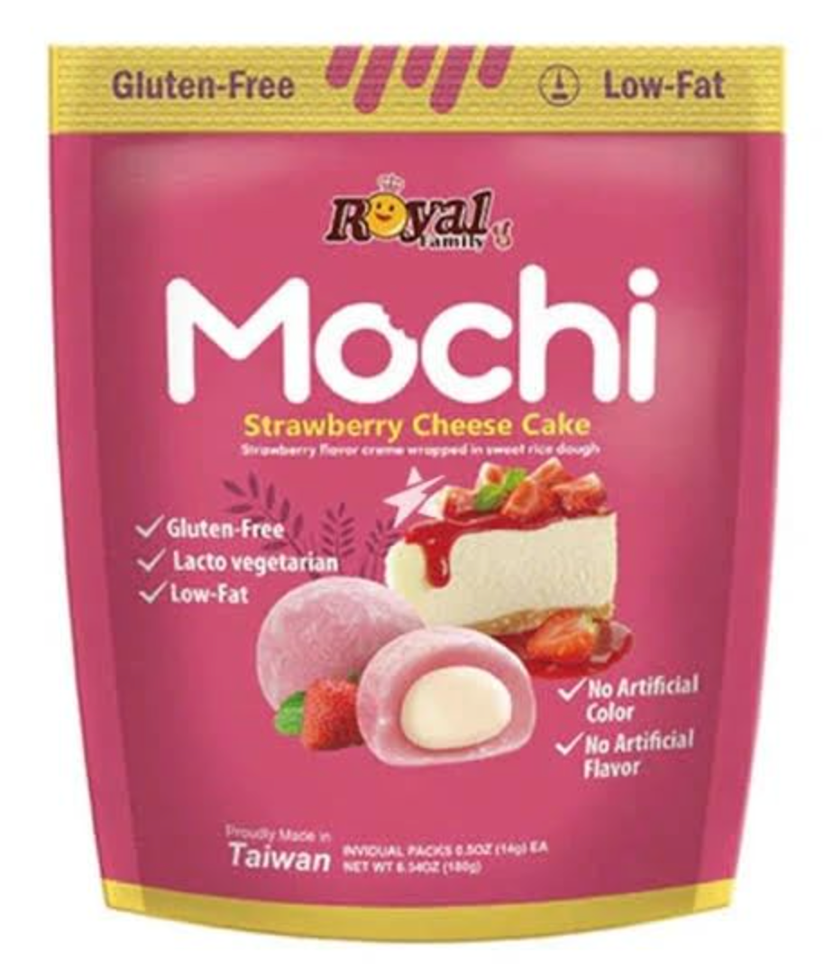 Royal Family Mochi Cheesecake Strawberry 12 x 180g