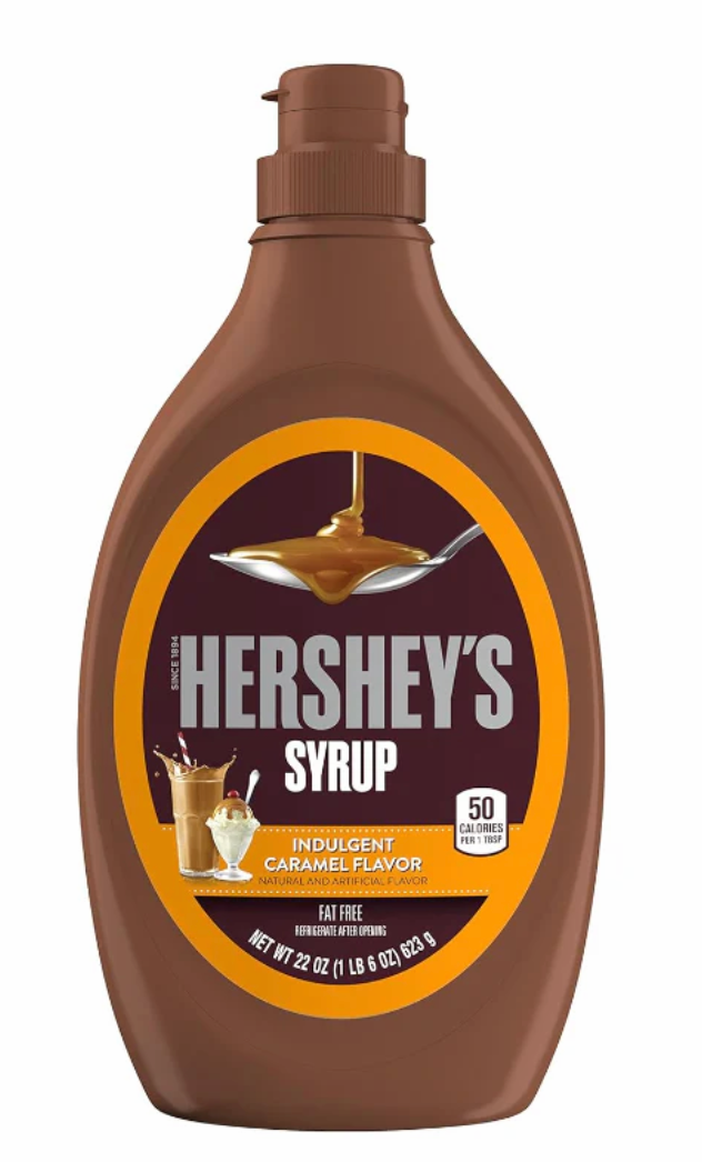 Hershey's Syrup Caramel Big 12 x 623g