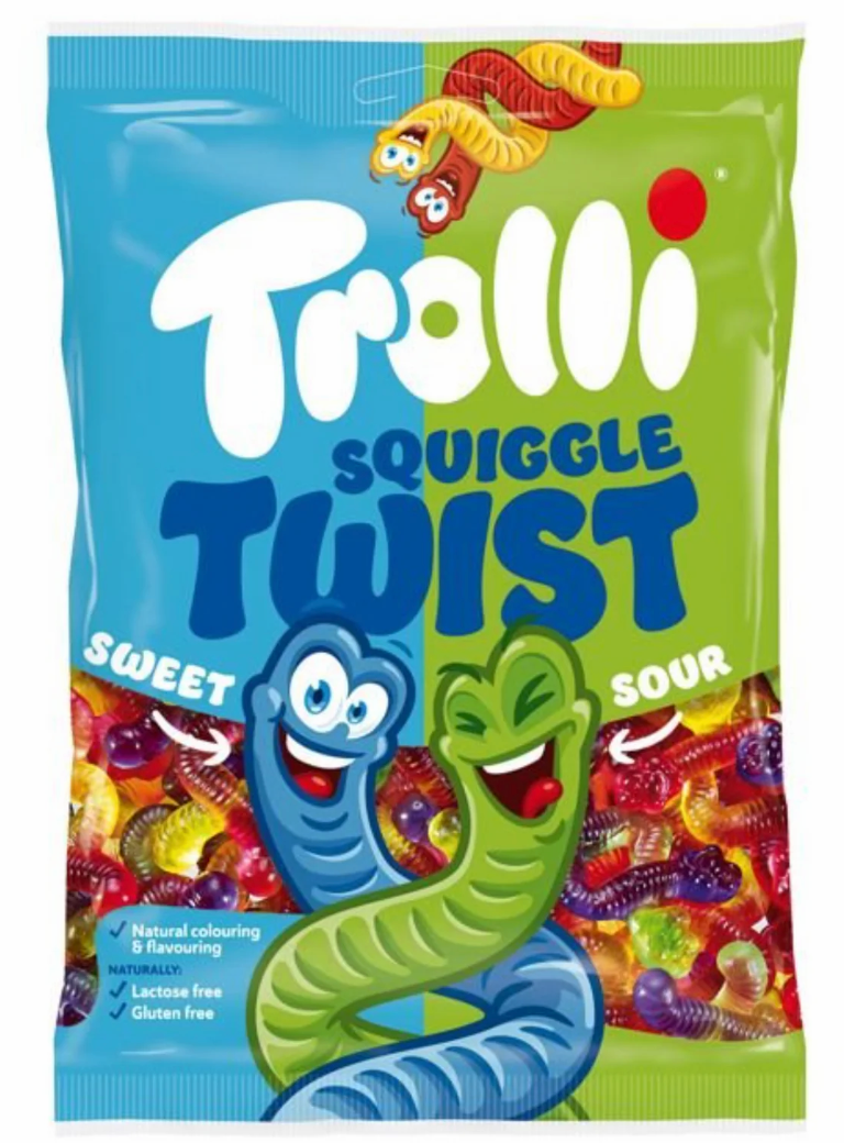 Trolli Twisted squiggles 8 x 1kg