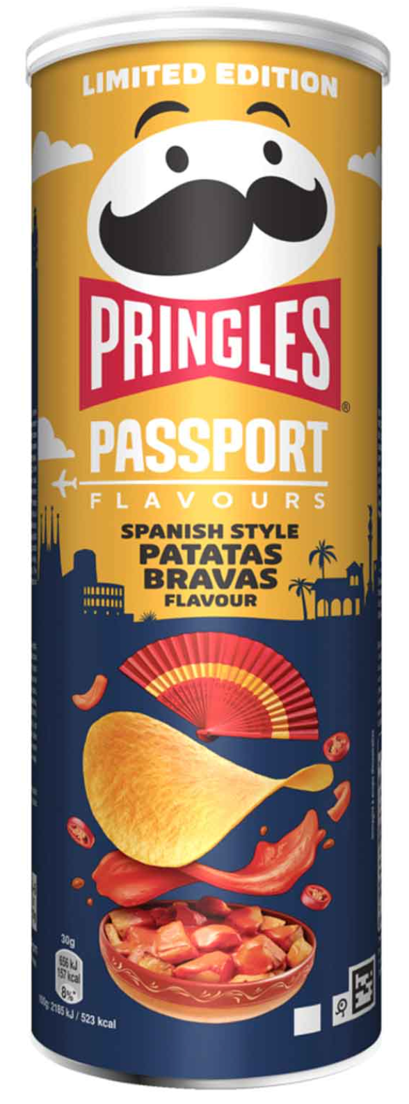 Pringles Passport Chips Spanish Style Patatas Bravas 19 x 165g