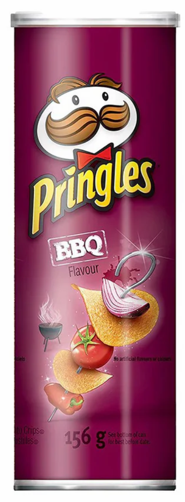 Pringles Chips BBQ 14 x 156g