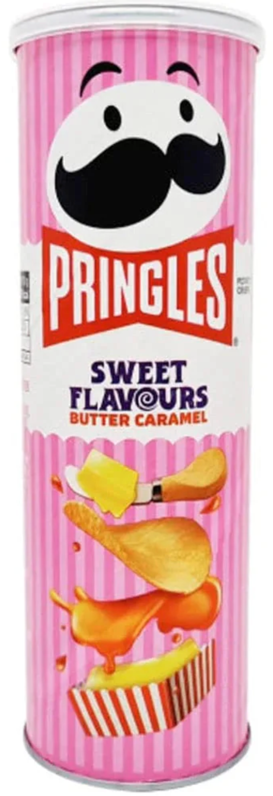 Pringles Chips  Butter Caramel 12 x 110g