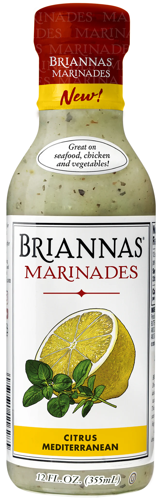 Briannas Marinades Citrus Mediterranean 6 x 355ml