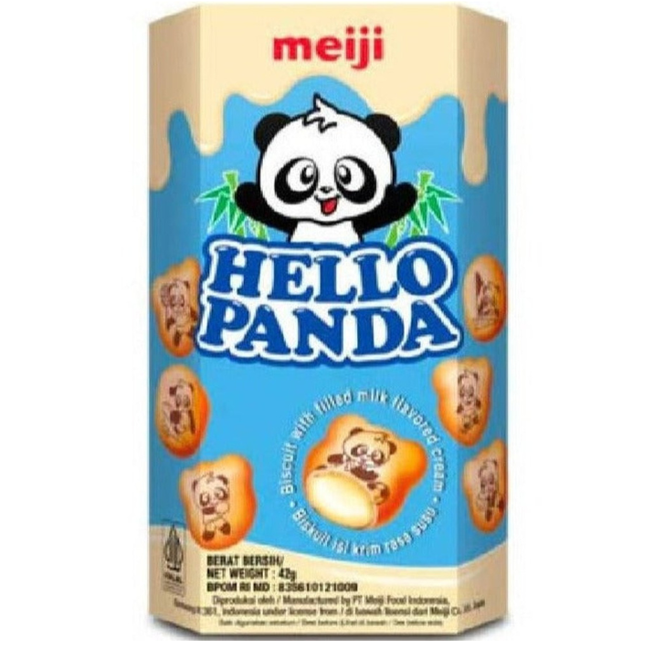 Meiji Hello Panda Milk 10 x 50g