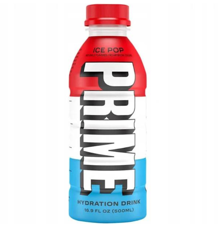 Prime Hydration Ice Pop 12 x 500ml