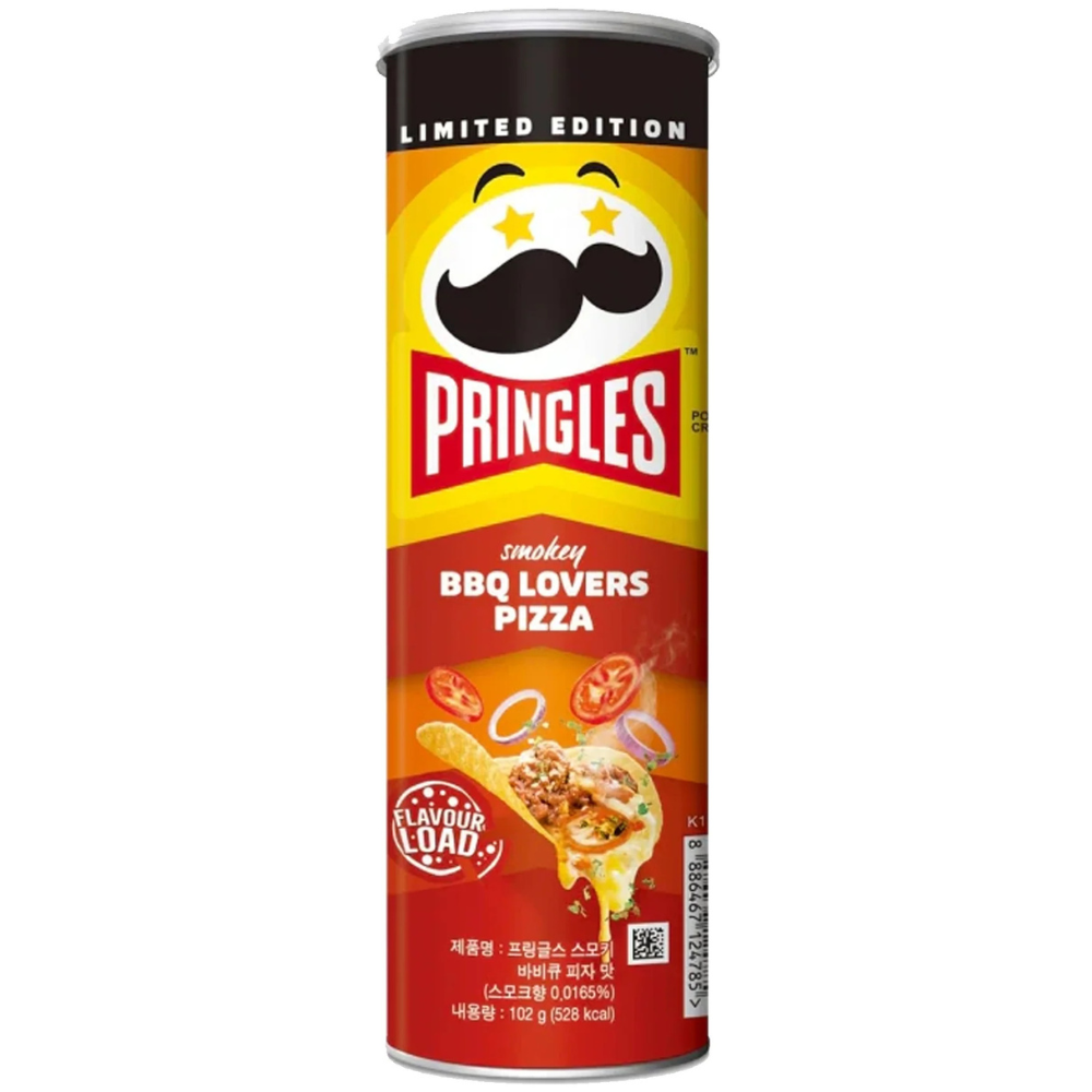 Pringles BBQ Lovers-pizza 12 x 102 g